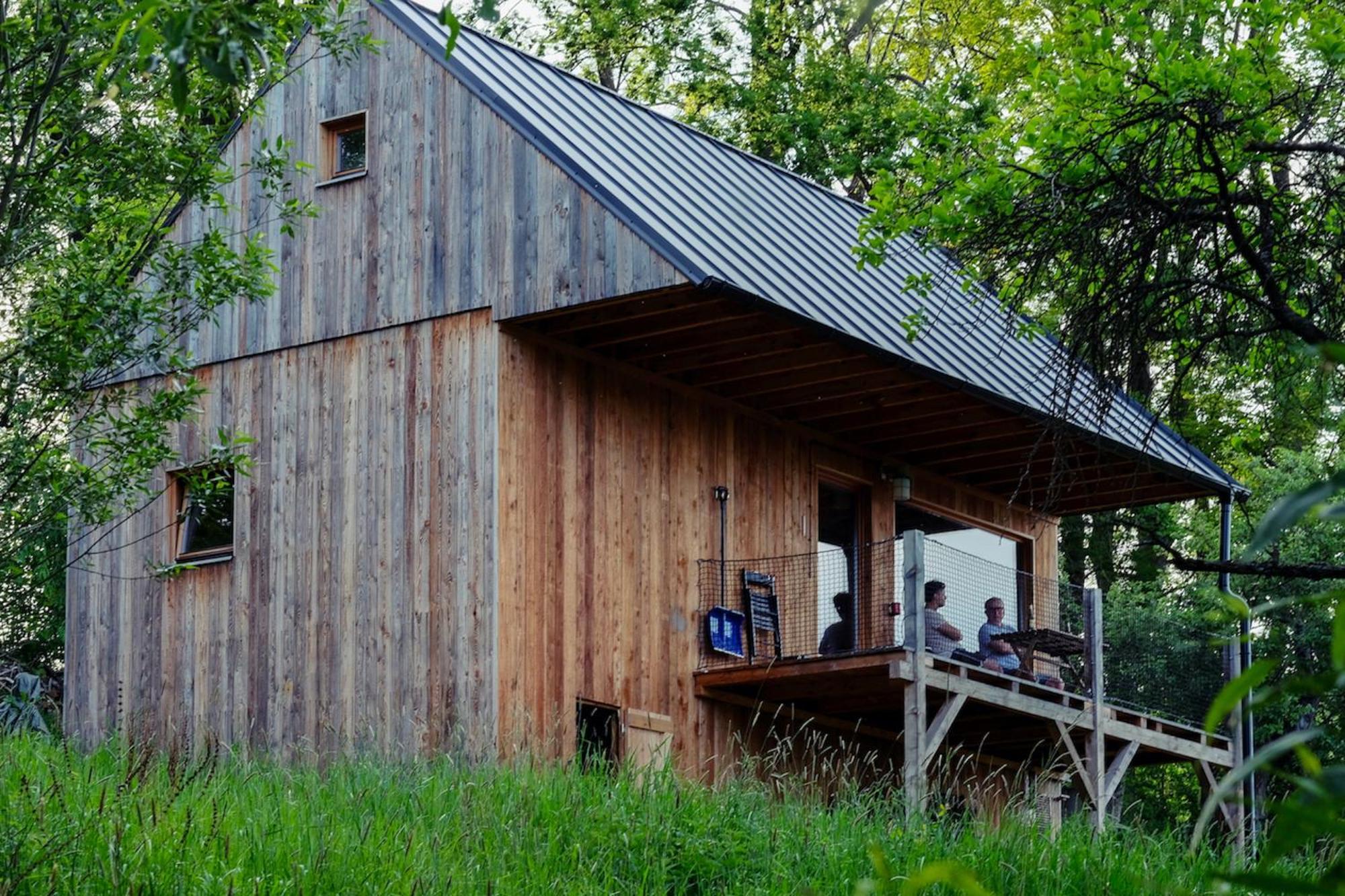 Tri Domky - Tiny Houses Depoltice Exterior photo