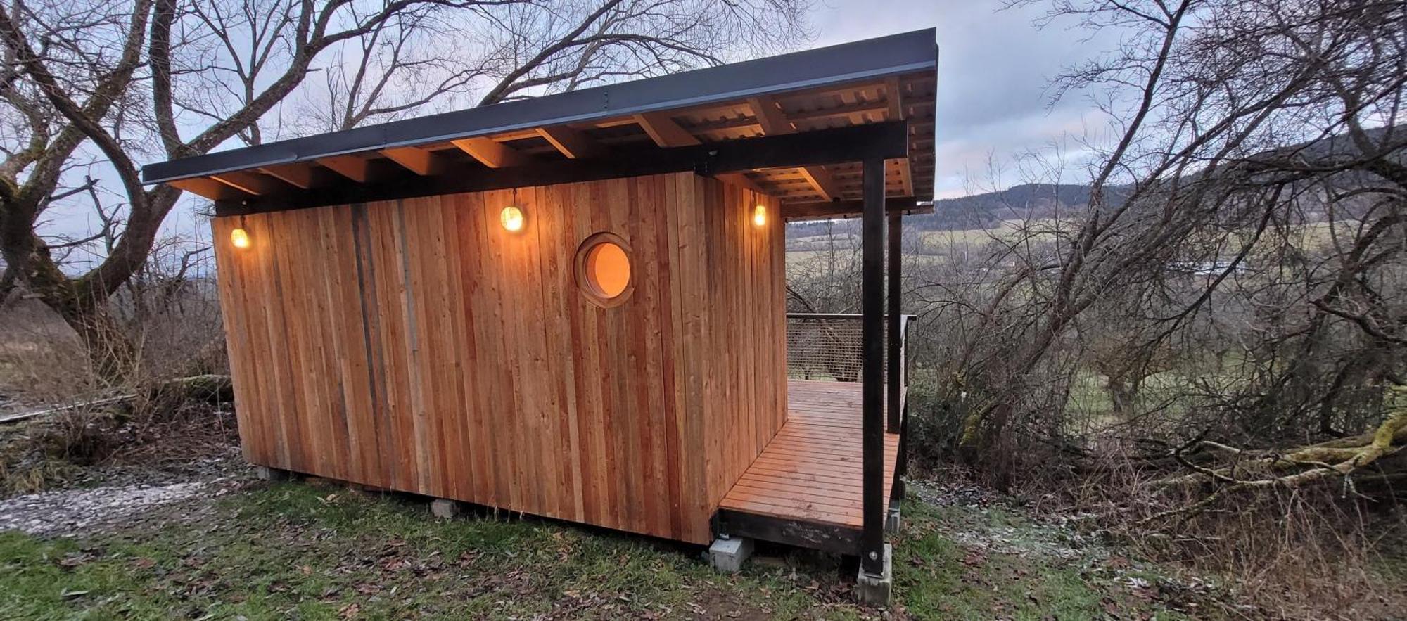 Tri Domky - Tiny Houses Depoltice Exterior photo